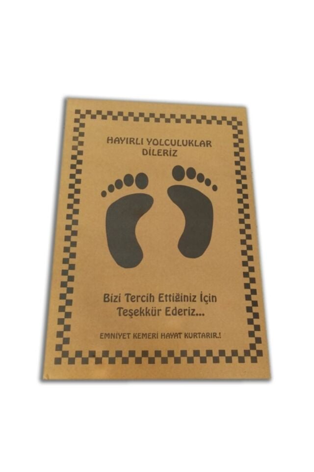 Oto Yıkama Sonrası Paspas Üstü Kağıt 500 Adet