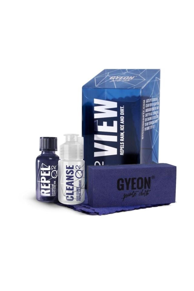 Gyeon Q² View Nano Sio2 Bazlı Cam Su Itici Seramik Kaplama (20 ML)