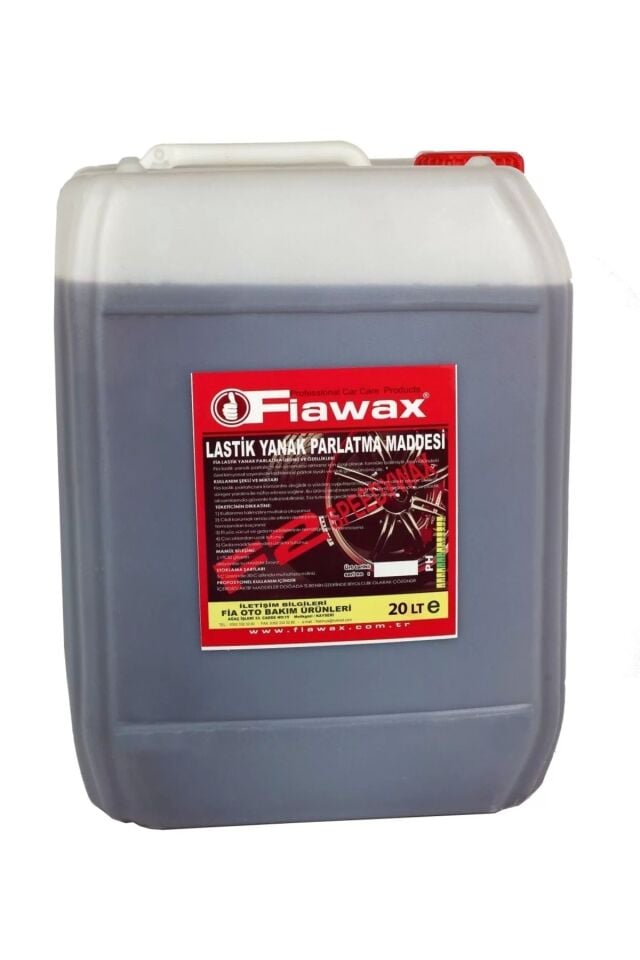 Lastik Yanak Parlatma Maddesi 20 Lt (direkt Kullanım )