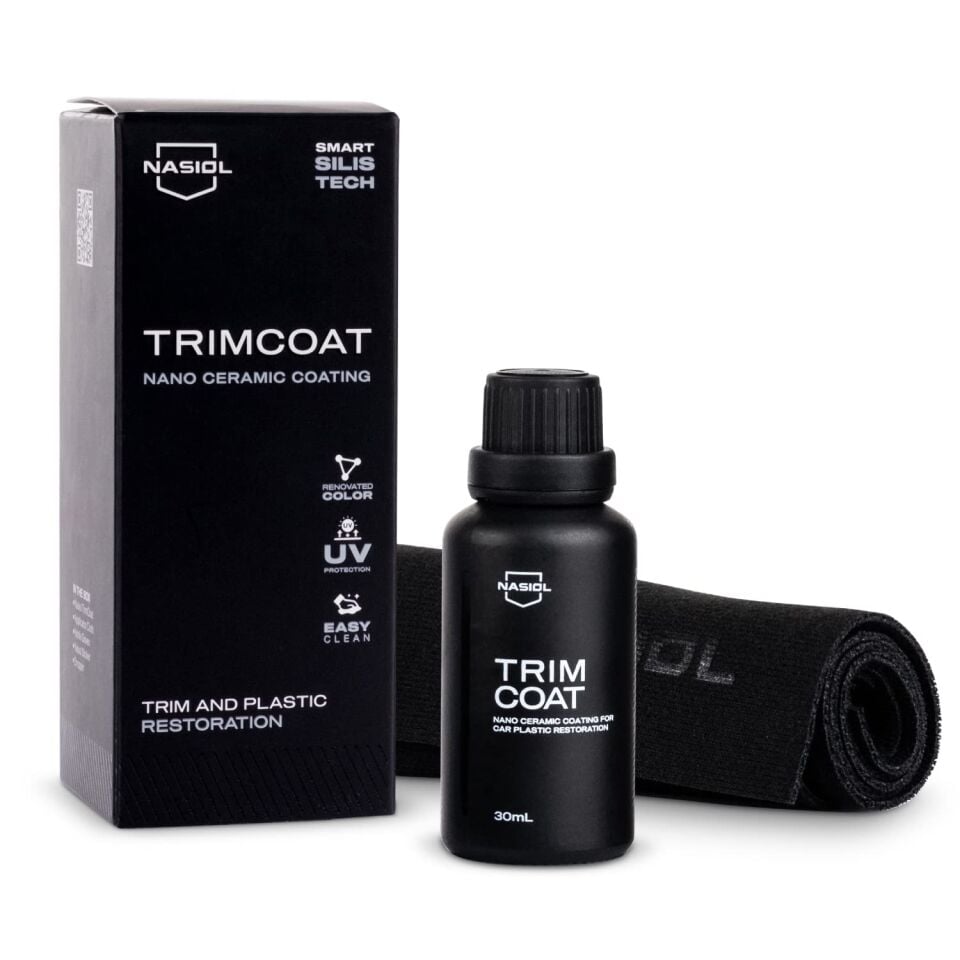 Nasiol Trimcoat Araç Plastik Yenileme ve Koruma için Nano Seramik Kaplama-30 ml