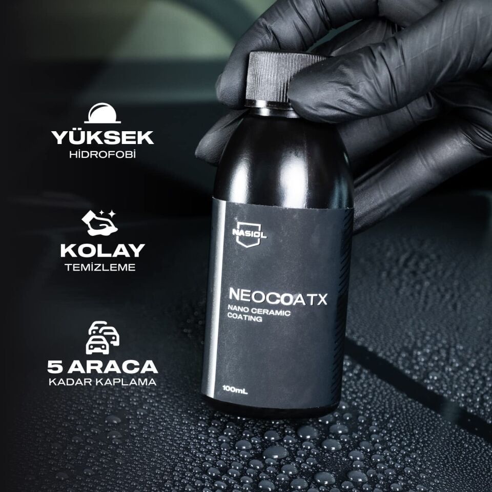Nasiol Neocoatx Araç Nano Seramik Kaplama Ve Boya Koruma-100 Ml