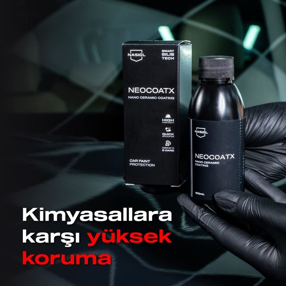 Nasiol Neocoatx Araç Nano Seramik Kaplama Ve Boya Koruma-100 Ml