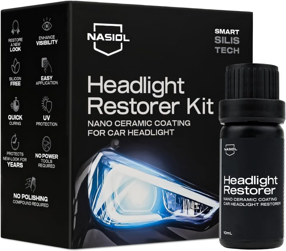 Nasiol Headlight Restorer Nano Seramik Far