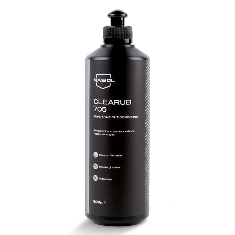 Nasiol Clearub 705 Araç Çizik,Hare Giderici Pasta Cila